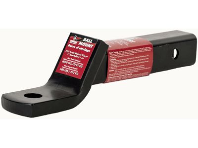 Fits 2" Recvr 6K Gross Wt 2-1/4" Drop/1" Rise 10-1/2" Shank Lgth W/O Ball Steel by Husky Towing