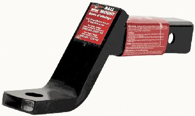 Fits 2" Recvr 5K Gross Wt 6" Drop/4-3/4" Rise 11-1/2" Shank Lgth W/O Ball Steel by Husky Towing
