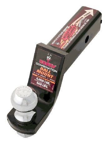 Fits 2" Recvr 6K Gross Wt 2" Drop/3-1/4" Rise 6-3/4" Shank Inc Pin & Clip by Husky Towing