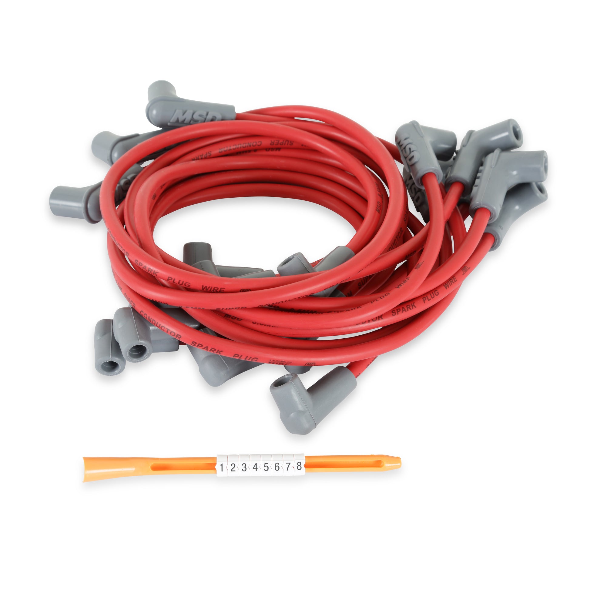 Super Conductor Spark Plug Wire Set, Chevy Truck 305-350 '85-On by MSD