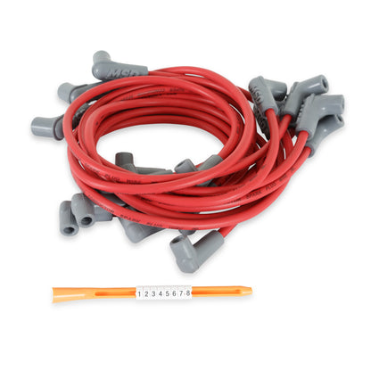 Super Conductor Spark Plug Wire Set, Chevy Truck 305-350 '85-On by MSD