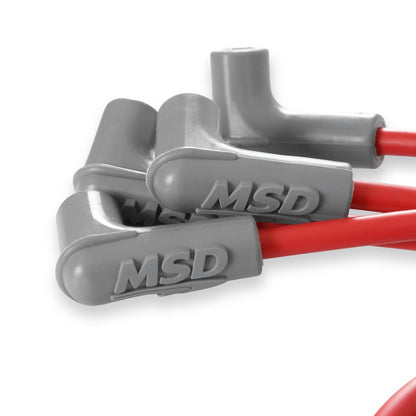 Super Conductor Spark Plug Wire Set, Chevy Truck 305-350 '85-On by MSD