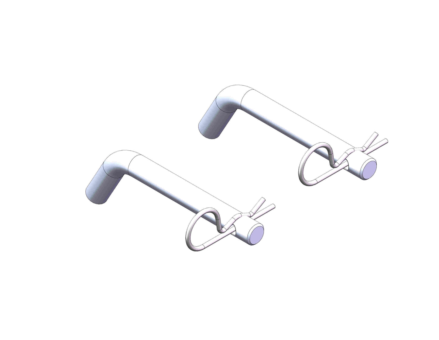 Hitch Head Retaining Pin For Husky 31313 by Husky Towing