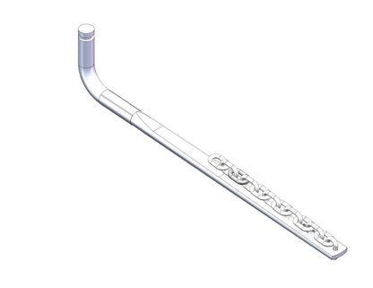 Replacement Rnd Spring Bar For Husky Wt Dist System 400 to 600 LB Tong W/Chain by Husky Towing