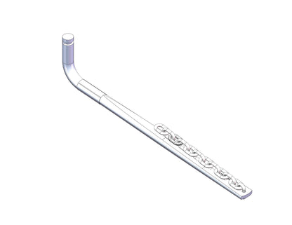 Replacement Rnd Spring Bar For Husky Wt Dist System 1001 to 1400 LB Tong W/Chain by Husky Towing