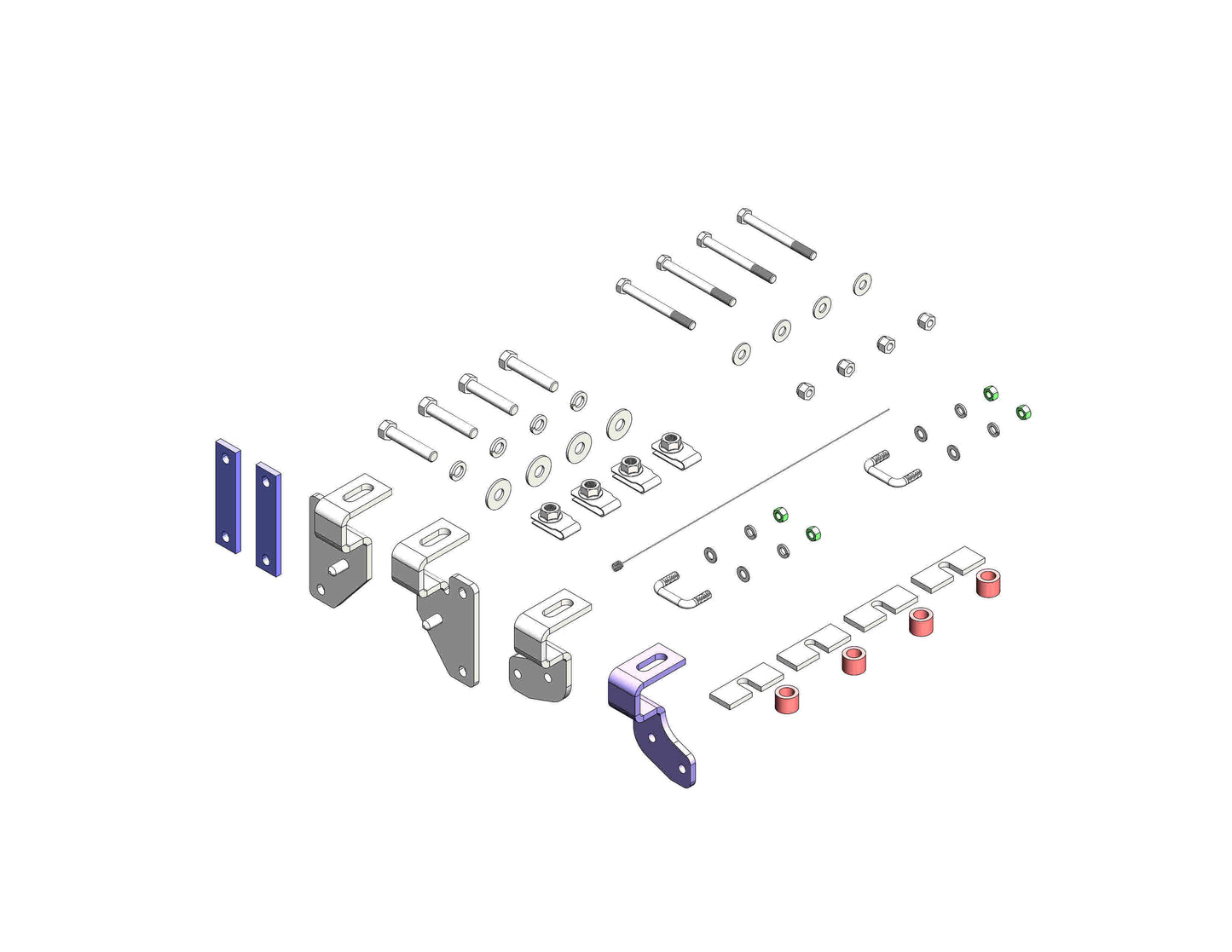 Bracket Clamp-On No Drilling Required by Husky Towing