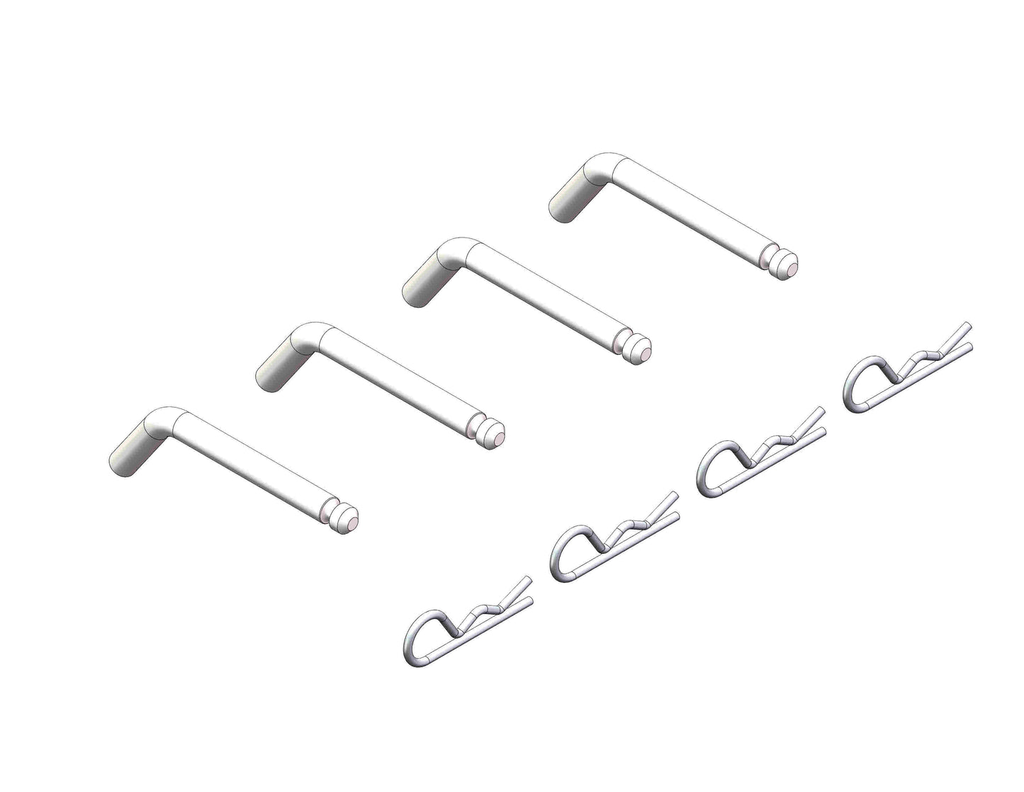 Base Rail Kit For Husky 31318 and 31326 by Husky Towing