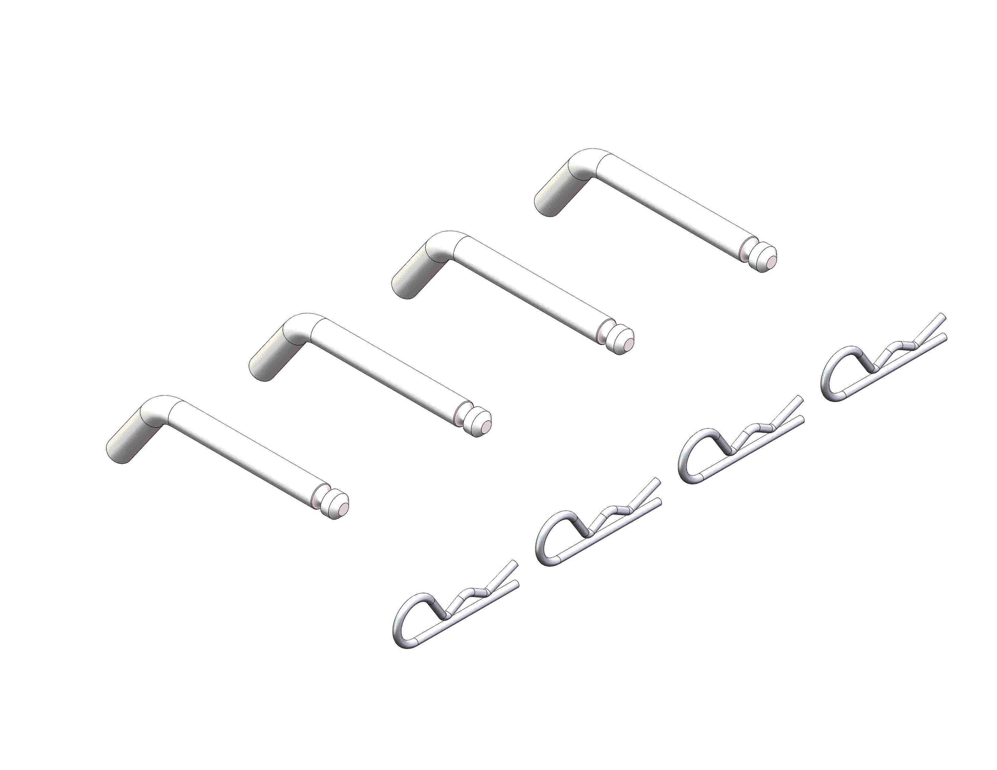 Base Rail Kit For Husky 31318 and 31326 by Husky Towing