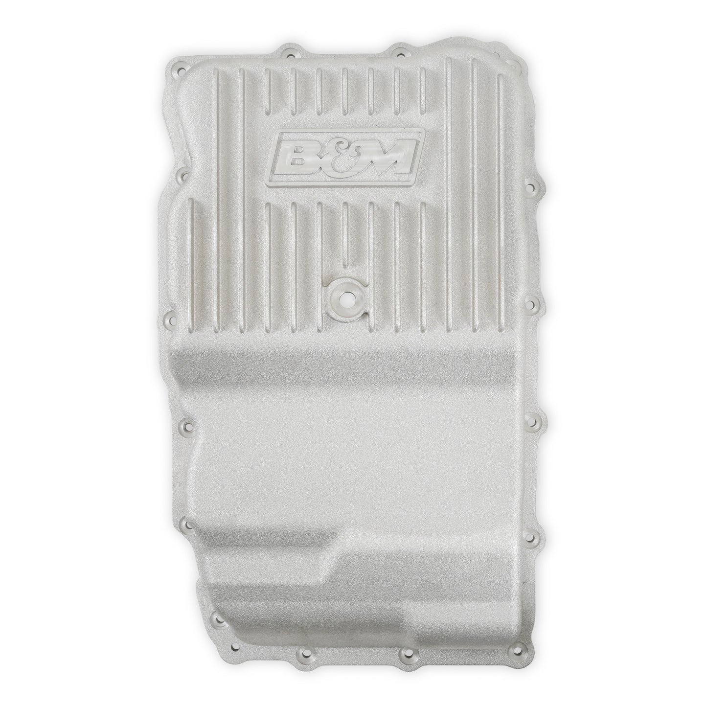 B&M Hi-Tek Heavy-Duty Deep Transmission Pan - GM 10L80 - Aluminum - Natural by B&M