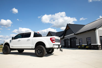 MEGA-DUTY 2.5" Shank 12" Drop 3K TW 21K Hitch with Dual-Ball & Pintle Lock by GEN-Y Hitch