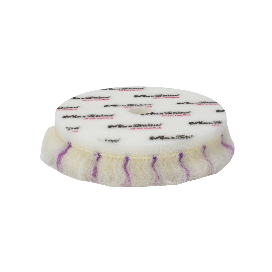 Premium Wool Cut and Polish Pads - 3in, 5in, 6in by MaxshineUSA