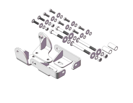 Fifth Wheel Trailer Hitch Mount Kit by Husky Towing