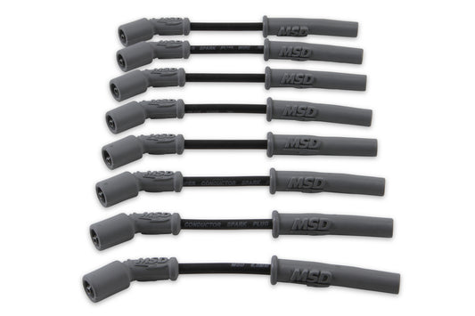 For use on GM LS1 engines, Corvette, Camaro, '97-On, Black jacket by MSD
