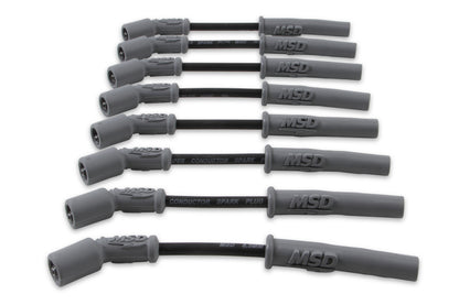 For use on GM LS1 engines, Corvette, Camaro, '97-On, Black jacket by MSD