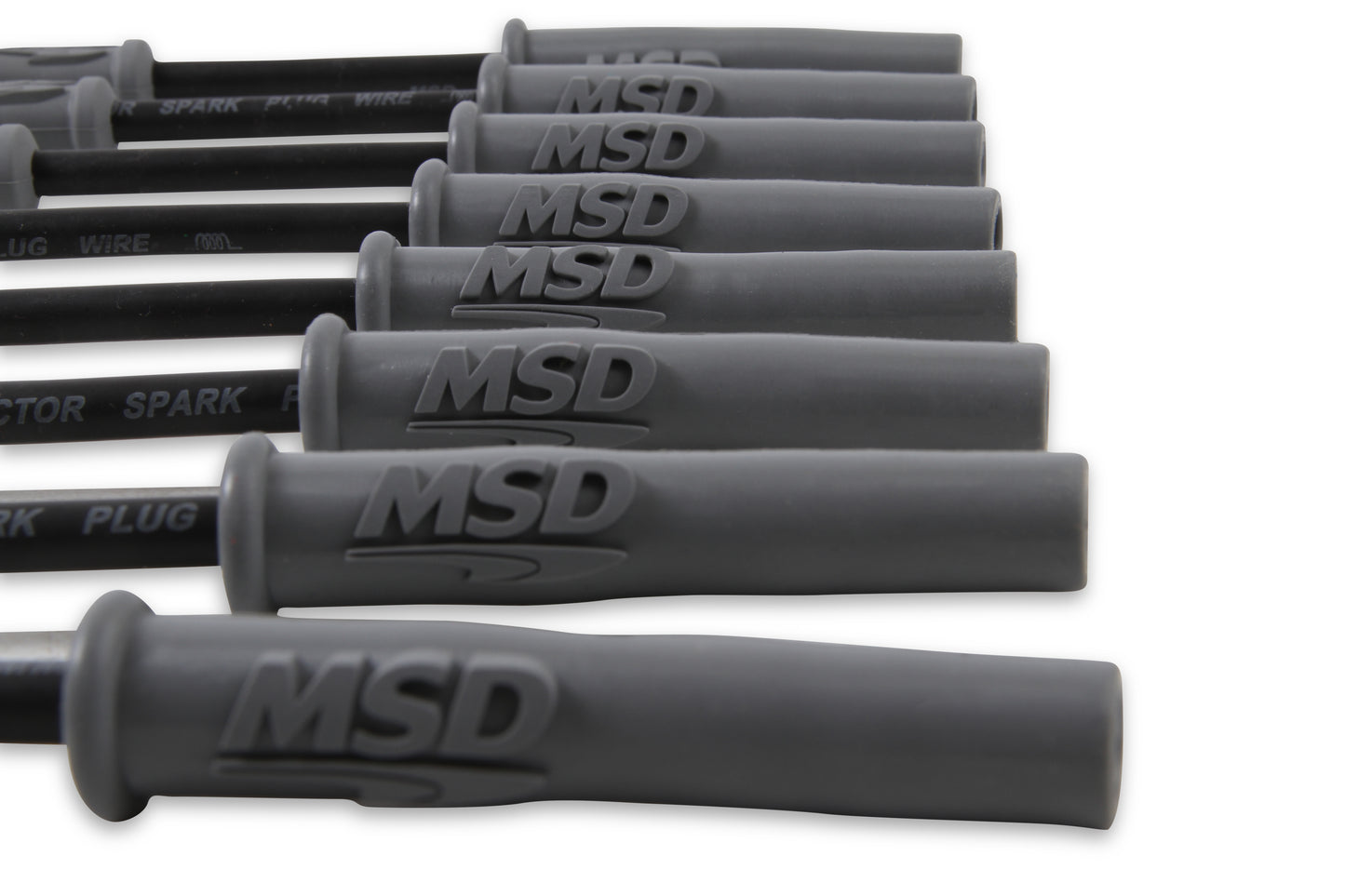 For use on GM LS1 engines, Corvette, Camaro, '97-On, Black jacket by MSD