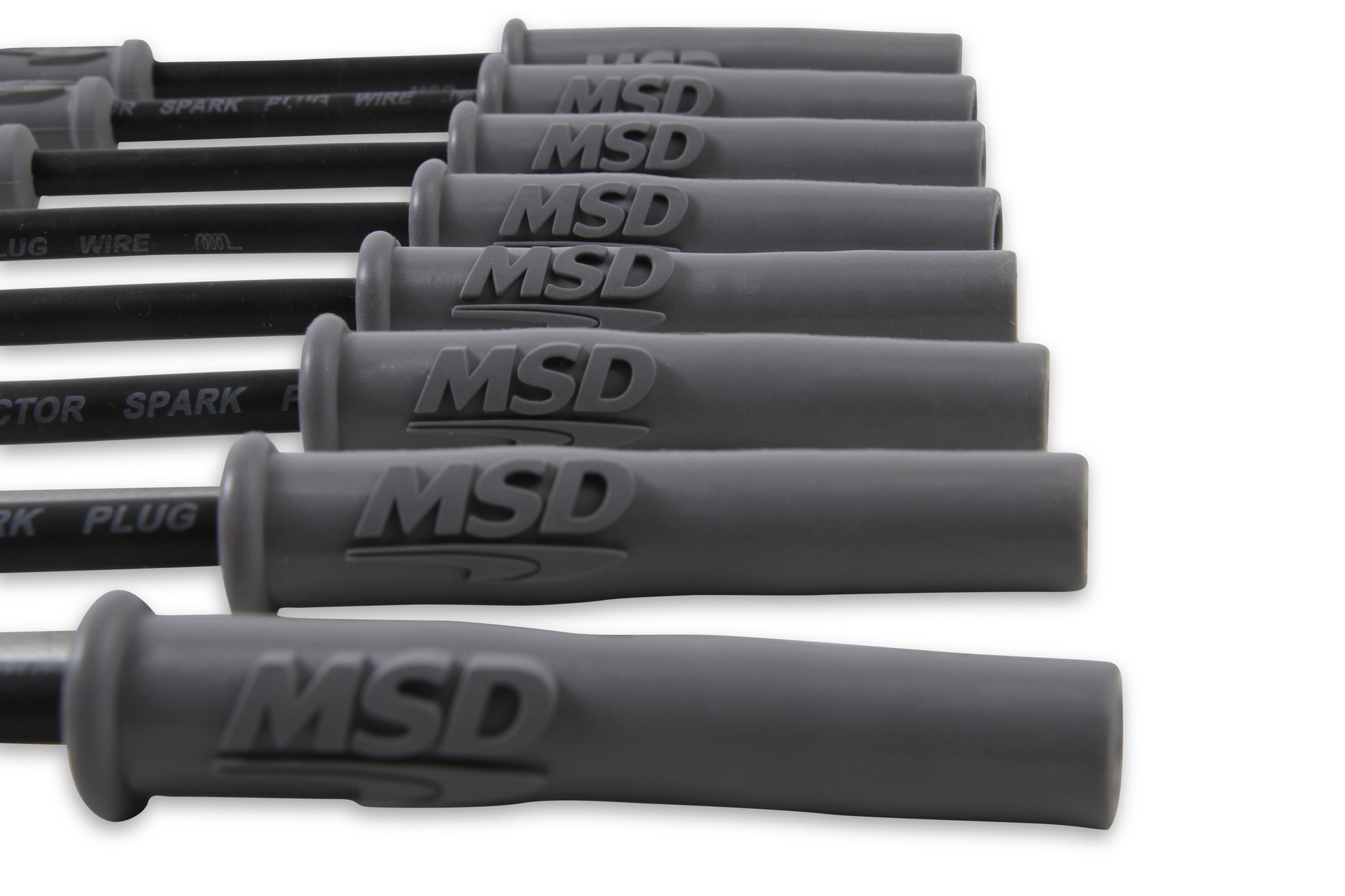 For use on GM LS1 engines, Corvette, Camaro, '97-On, Black jacket by MSD
