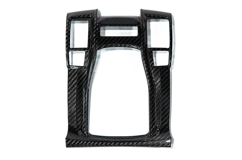 OLM Carbon Fiber Shifter Panel - 2017-21 Honda Civic Type R (Gloss Finish) by OLM