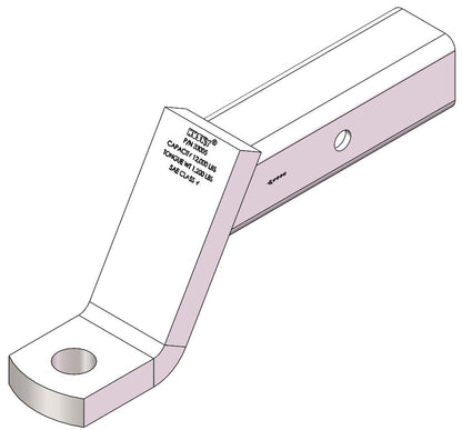 Class V Fits 2-1/2" Receiver 4-3/4" Drop/ 3-1/4" Rise 10" Shank Length by Husky Towing