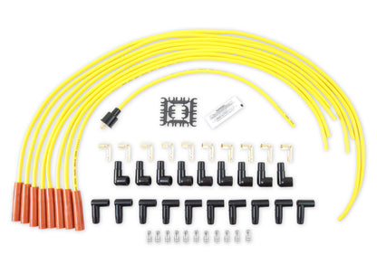 ACCEL 4038, Spark Plug Wires, Super Stock, Spiral Core, 8mm, Yellow, Set by ACCEL
