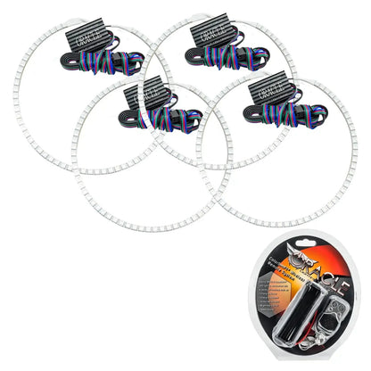 ORACLE Lighting 2005-2010 Jeep Grand Cherokee LED Headlight Halo Kit by ORACLE Lighting