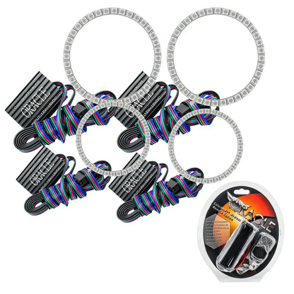 ORACLE Lighting 2003-2008 Volvo XC90 LED Headlight Halo Kit by ORACLE Lighting