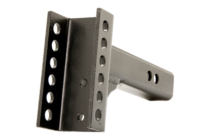 For 2" Recvr 6K Gross Wt Adjust Drop Or Rise Accepts 1" Shank W/O Ball Blk Steel by Husky Towing