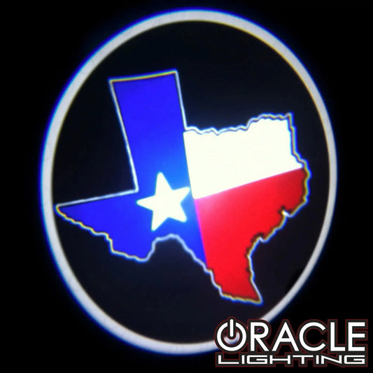 Texas Logo ORACLE GOBO LED Door Light Projector by ORACLE Lighting