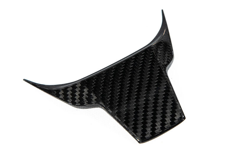 OLM Carbon Fiber Lower Steering Wheel Cover (Gloss Finish) - 2016 - 21 Honda Civic / 2017-21 Honda Civic Type R by OLM
