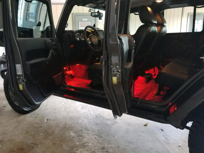 Jeep Wrangler JL/Gladiator JT ORACLE Ambient LED Lighting Footwell Kit by ORACLE Lighting