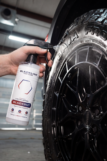 BLACKLINE® BLACKOUT TRIM & TIRE DRESSING by Blackline Car Care
