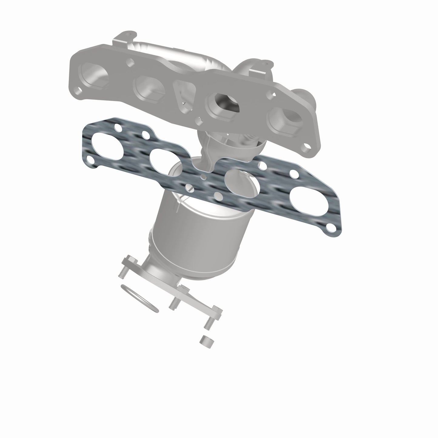 Catalytic Converter with Integrated Exhaust Manifold by MagnaFlow Exhaust Products