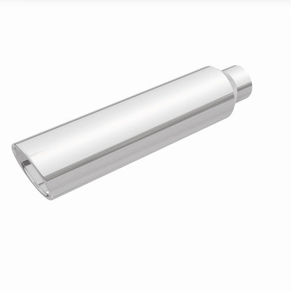 Magnaflow Single Exhaust Tip - 2.5in. Inlet/4in. Outlet by MagnaFlow Exhaust Products