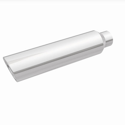 Magnaflow Single Exhaust Tip - 2.5in. Inlet/4in. Outlet by MagnaFlow Exhaust Products