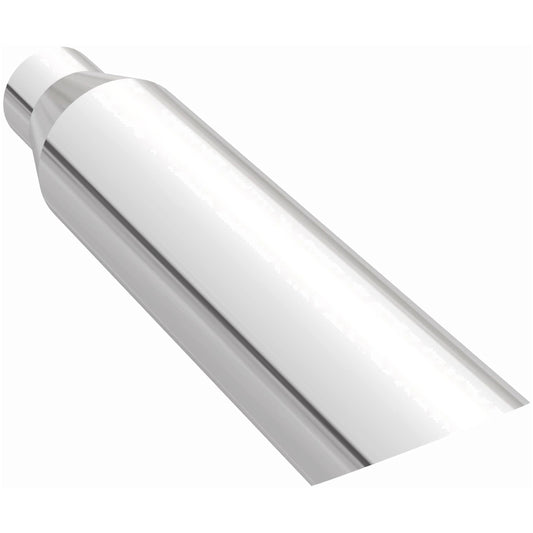 Magnaflow Single Exhaust Tip - 2.5in. Inlet/4in. Outlet by MagnaFlow Exhaust Products