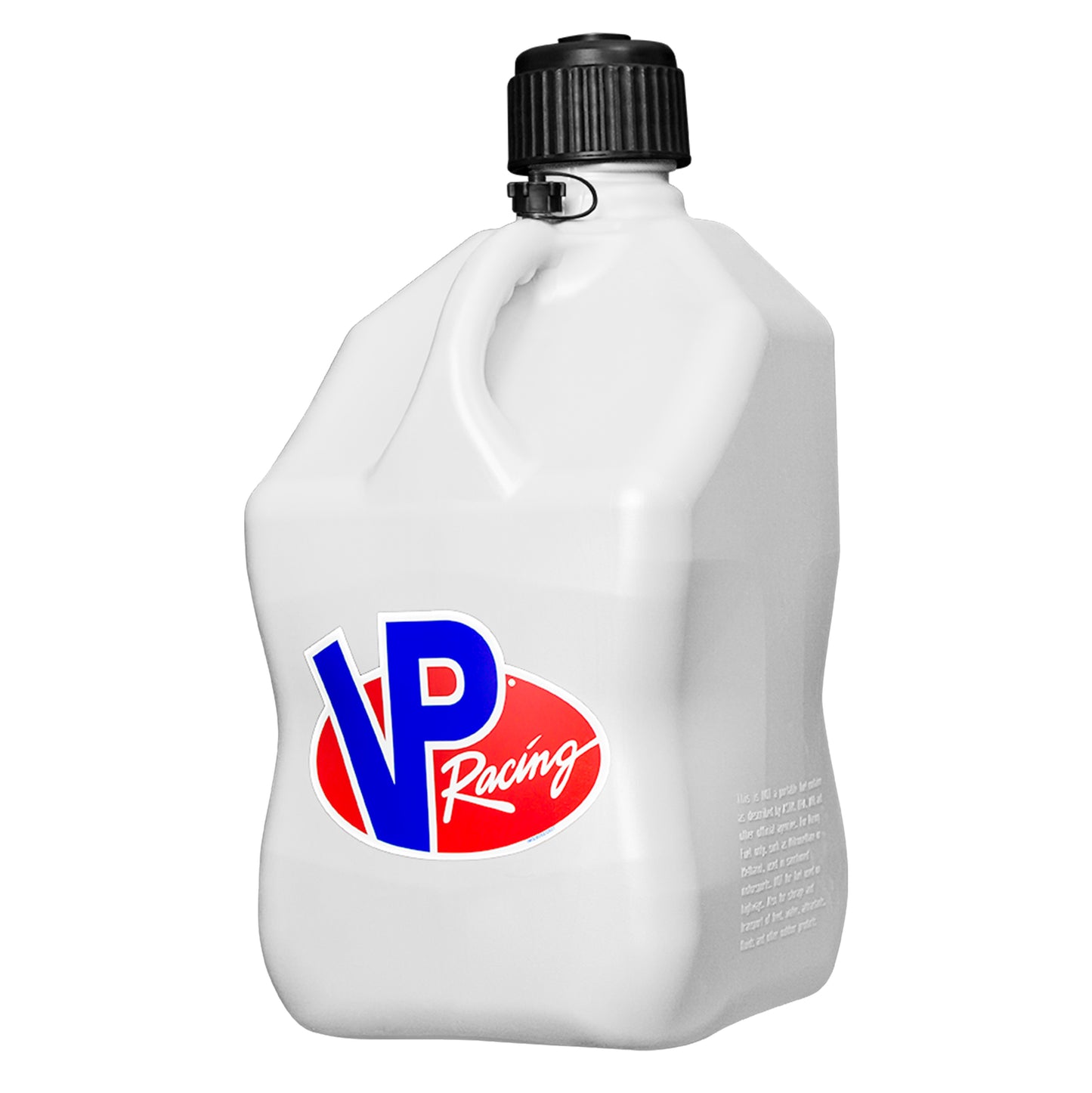 VP Racing Fuels White Square 5.5 Gallon Motorsport Container by VP Racing Fuels