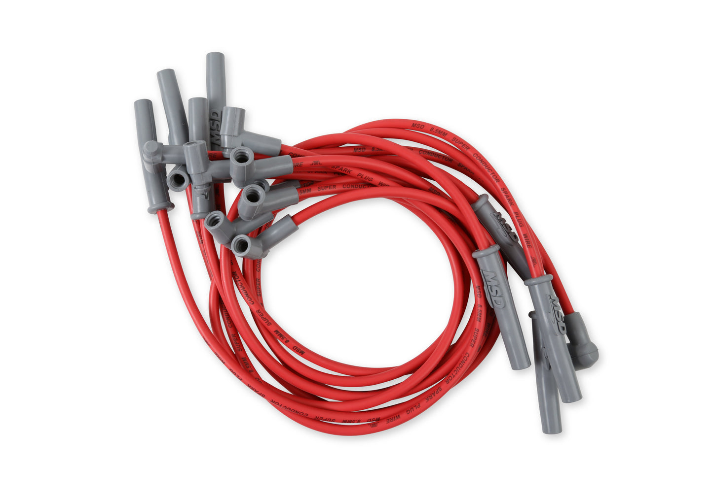 Super Conductor Spark Plug Wire Set, Chevy 366-454 w/HEI Cap by MSD