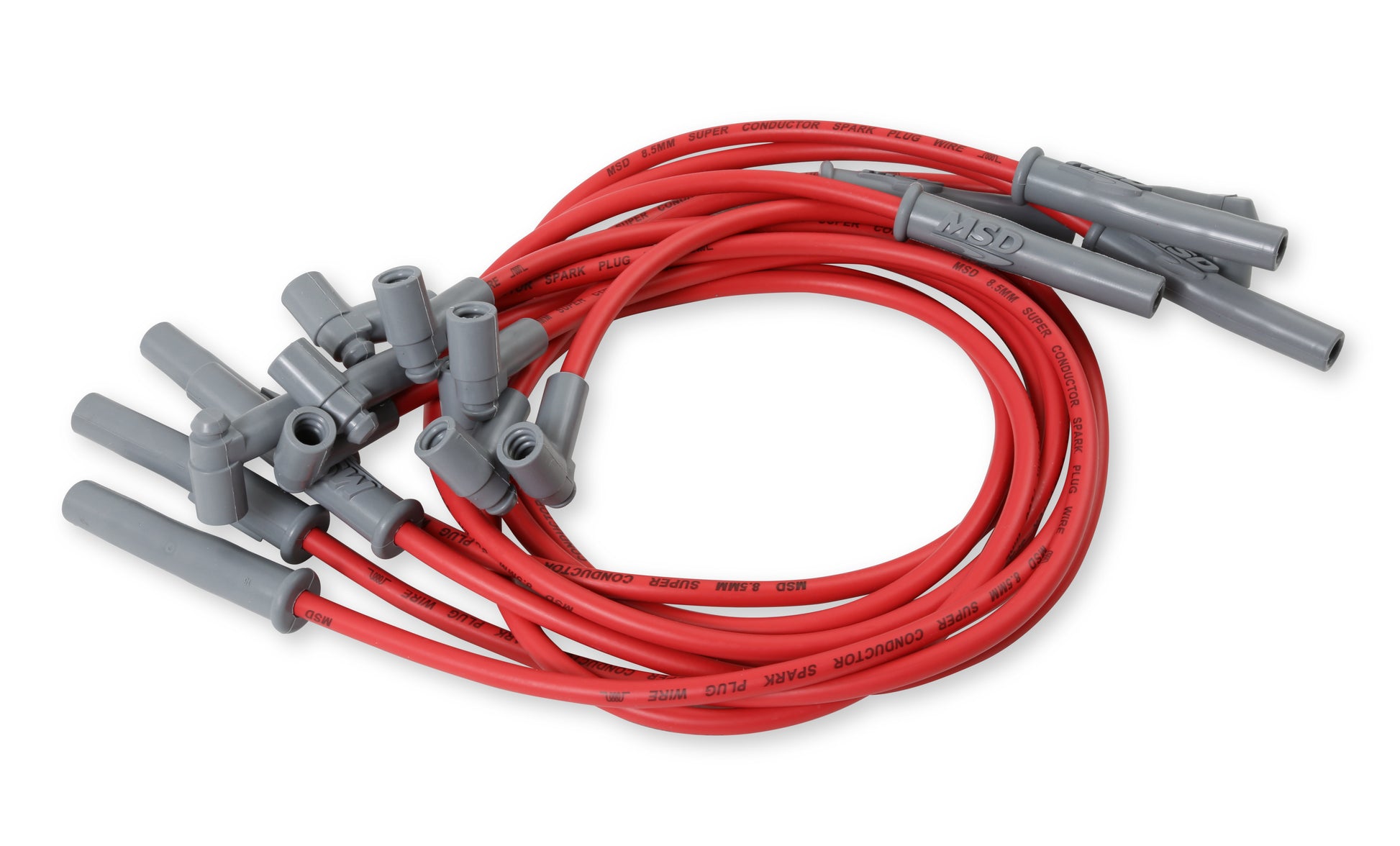 Super Conductor Spark Plug Wire Set, Chevy 366-454 w/HEI Cap by MSD