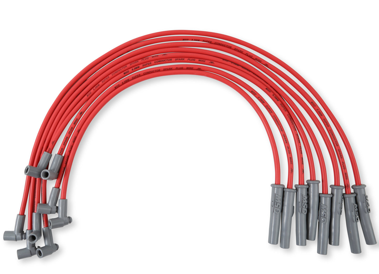 Super Conductor Spark Plug Wire Set, Chevy 366-454 w/HEI Cap by MSD