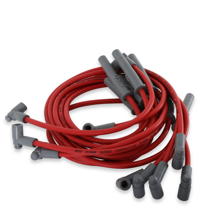 Super Conductor Spark Plug Wire Set, Ford 351C-460, w/HEI Cap by MSD