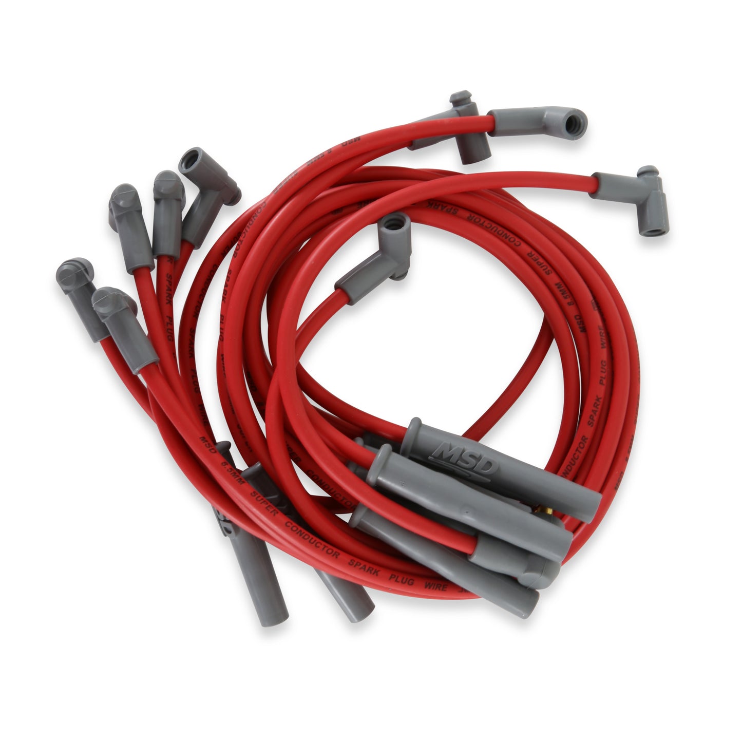 Super Conductor Spark Plug Wire Set, Ford 351C-460, w/HEI Cap by MSD