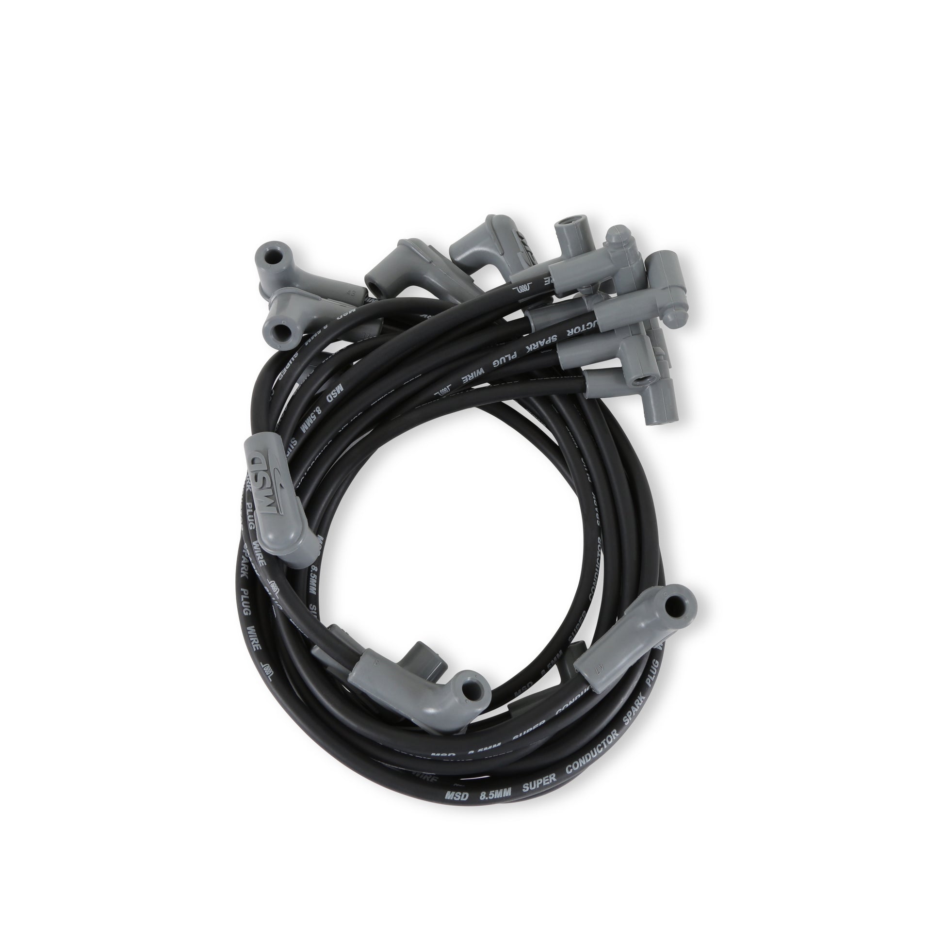 Wire Set, SC Blk, SB Chevy for use with HEI Cap by MSD