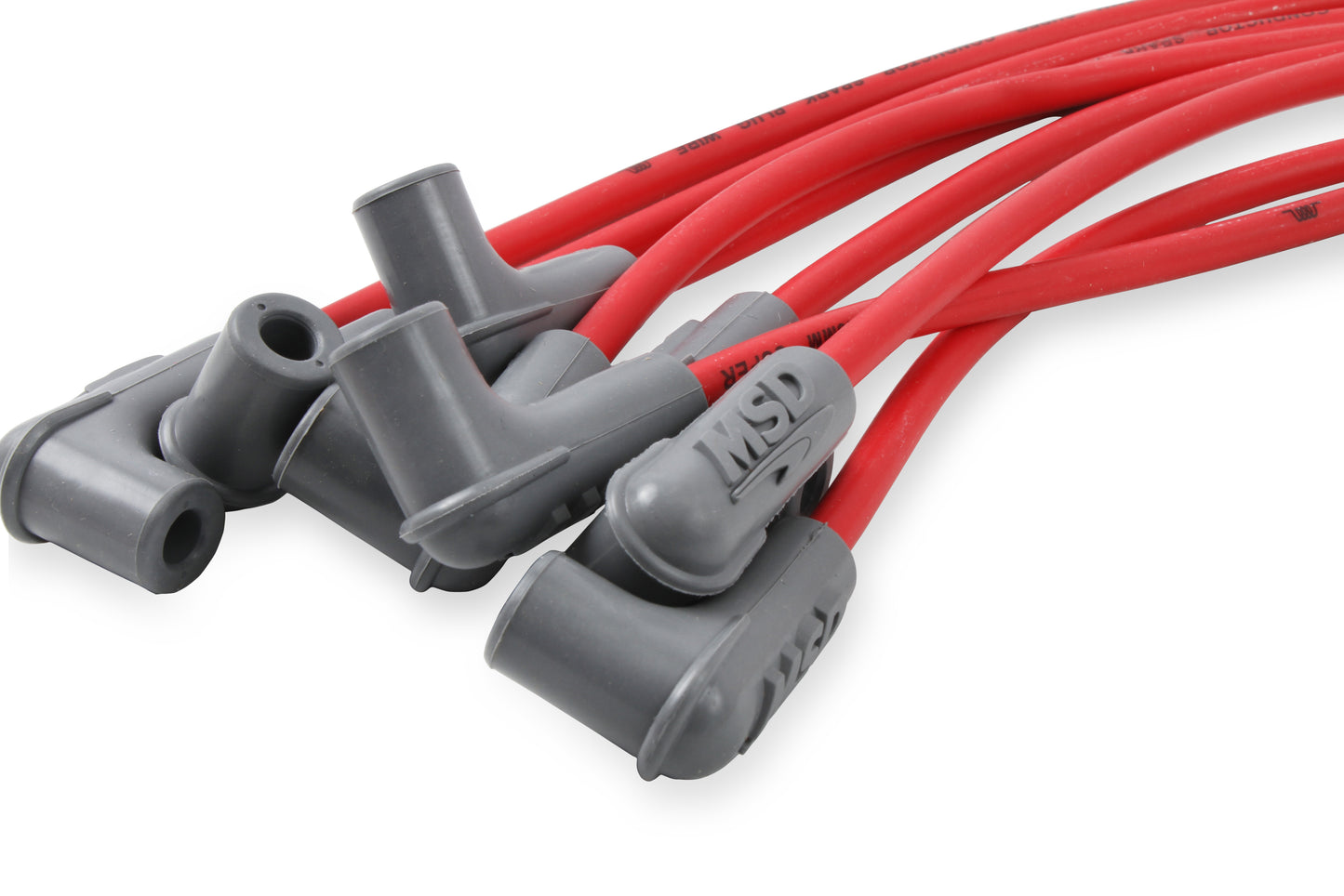 Super Conductor 8.5mm Spark Plug Wire Set, Small Block Chevy with HEI Cap by MSD