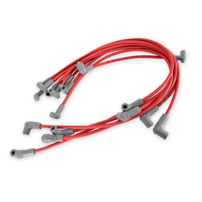 Super Conductor Spark Plug Wire Set, Small Block Chevy w/HEI Cap by MSD