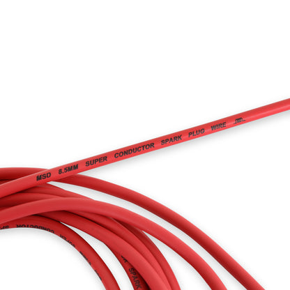 Super Conductor Spark Plug Wire Set, Small Block Chevy w/HEI Cap by MSD