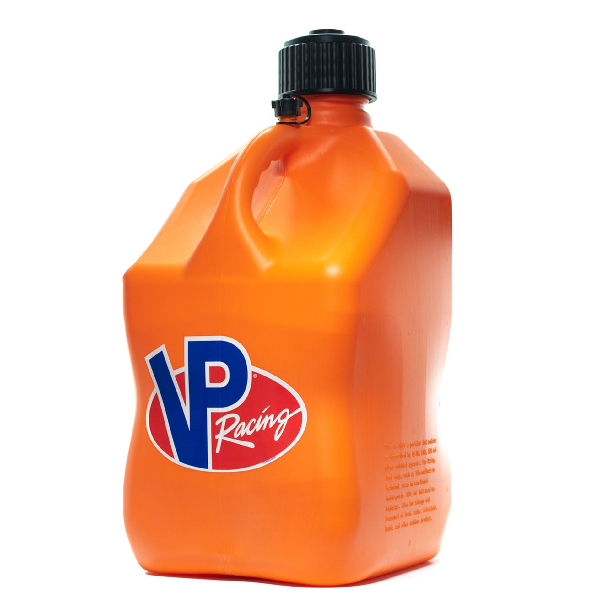 VP Racing Orange Square 5.5 Gallon Motorsport Container by VP Racing Fuels