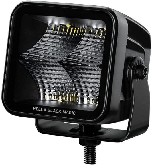 LED-Spotlight - 12/24V - mounting/Bolted - Cable: 500mm - Plug: DEUTSCH plug by Hella