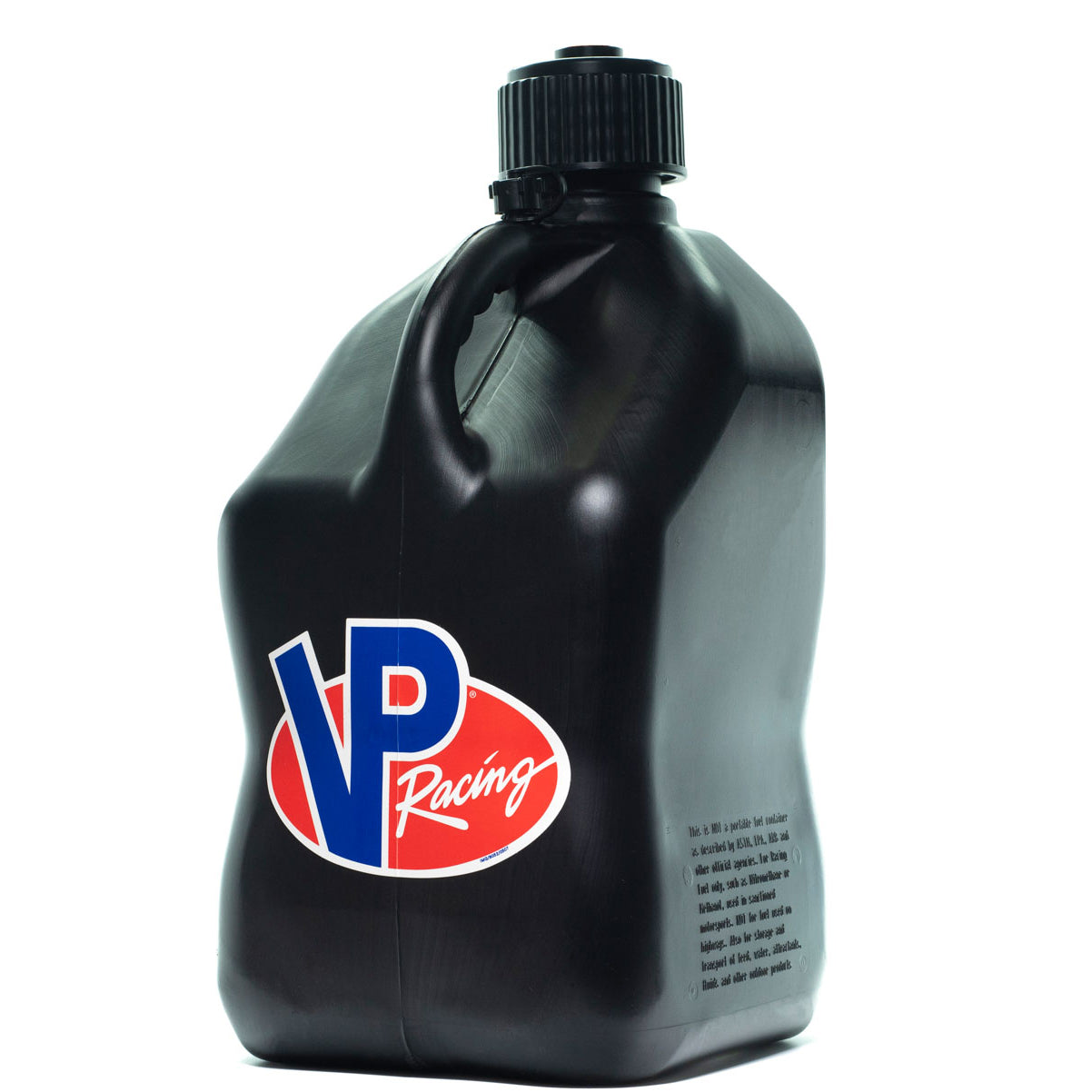 VP Racing Fuels Black Square 5.5 Gallon Motorsport Container by VP Racing Fuels