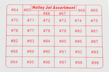 Jet Assortment Kit by Holley
