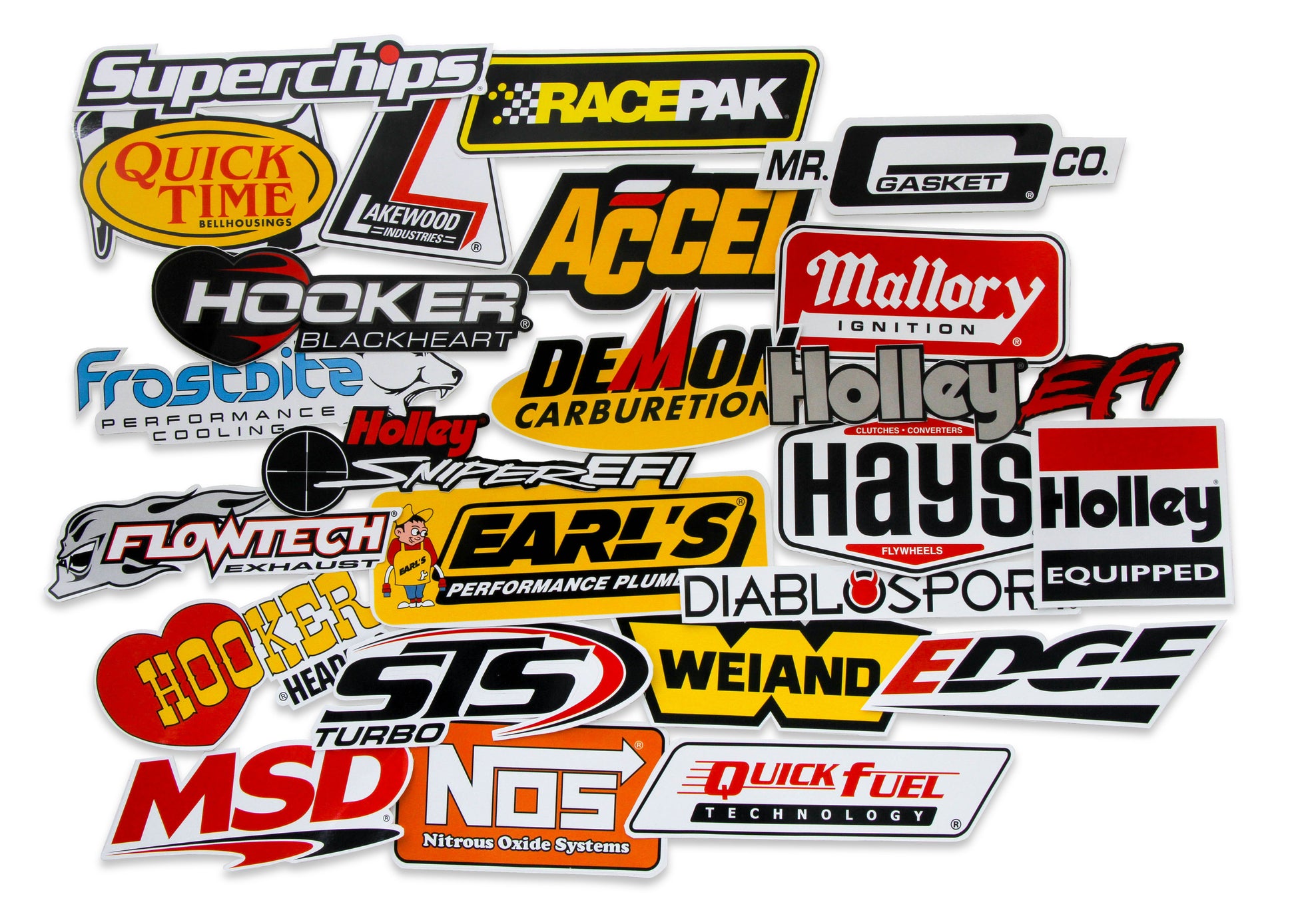 Holley "Go Fast" 24 Vinyl Decal Pack by Holley