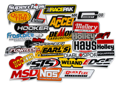 Holley "Go Fast" 24 Vinyl Decal Pack by Holley